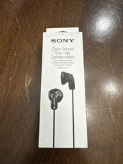 Sony MDR-E9LP Stereo Earphones Lightweight Black Wired Earbuds