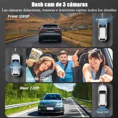 4K Dash Cam Front and Rear Dual Dash Camera 1080P WIFI & GPS With 32GB SD Card