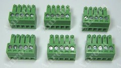 (6) 5 Pin – 3.81mm / Pluggable Screw Connector – Terminal Block – Phoenix Plug