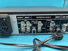 Toshiba D-VR650 DVD Recorder and VCR Combo Tested W OEM Remote HDMI Upscaling