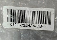 Male to Male Cable 089G 725HAA- DB VGA/SVGA 15Pin. Loc 5D-13