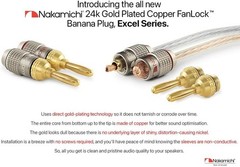 Speaker Wire Connectors 10-18 AWG – 4mm 12 Pairs