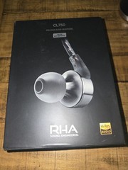 RHA CL750 In-Ear Monitors 150 Ohm, Audiophile Grade, Hi-Res Audio Certified