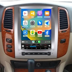 Used Android 14 Car Radio GPS Navi Carplay Display For Toyota Land Cruiser LC100