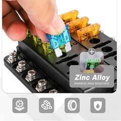 300Pcs Car Fuses Assortment Kit Micro Mini Standard 2A-40A with Storage Box