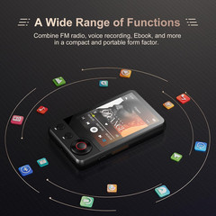 128GB MP3 Player with Bluetooth – MECHEN D53 Portable MP3 Touch Screen Music Pla