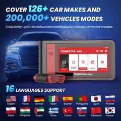 THINKTOOL MINI2 OBD2 Diagnosis ECU Coding Car Scanner All Systems 28 Reset CANFD
