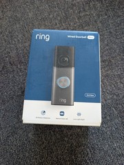 New Ring Wired Doorbell Pro 3rd Gen 4K Newest Model Deep Silver – Retail $249.99