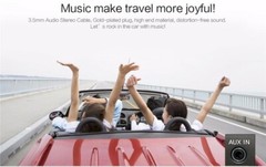 2PACK Aux Cord 3.5mm Male to Male Auxiliary Audio Cable For Car Headphone iPhone