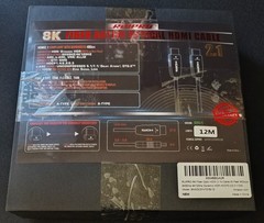 Ruipro 8K Fiber Optic HDMI 2.1b Cable, 48Gbps, 8K60, 4K120, 40Ft.