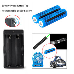 2x 3.7V 3000mAh Multipurpose Li-ion Batteries Rechargeable Battery+Dual Charger