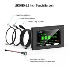 JK 4S-8S 12V 24V 200A Li-ion LiFePo4 Car Truck Start BMS w/2A Active Balance lot