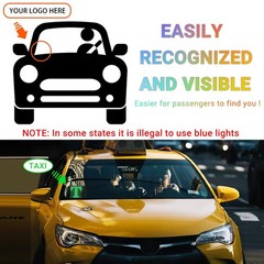 Lights for Car Windshield, 8×8 Pixels Custom Sign for Car Lights, Scrolling L…