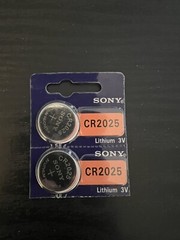 2pcs Sony CR2025 3V Lithium Battery Exp 2033 – USA Seller – Free Shipping