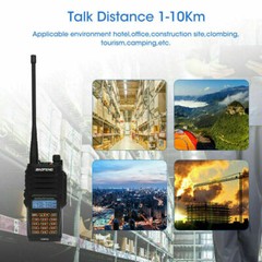 US BAOFENG 18W 8800MAH UV9R PLUS WALKIE TALKIE UHF VHF LONG RANGE WATERPROOF LOT