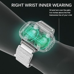 Tourette Tic Relief Wellness Band 10-12Hz MNS Calming Device for Social Support