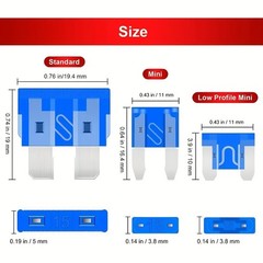 306PCS Car Fuse Kit – Auto Fuses with Tester & Puller