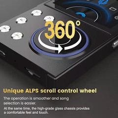 Digital HiFi MP3 Player With Bluetooth 5.3 Lossless DSD 256GB High Sound Quality