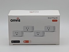 Onvis S4 Matter Over Thread Smart Plug Mini Outlet 15A 1800W 4-Pack