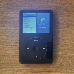 Apple iPod Classic 7th Gen, 1TB Boxy Pixel Slim, Haptic, Qi, Bluetooth, USB-C