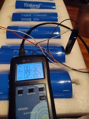 6PC Yinlong, NEW, Grade A 2.3V 45Ah Iron Titanate Battery Cell LTO LTO66160K*
