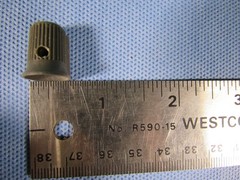 Binding Post Knurled Knob Caps Black Plastic Brass Insert Lot 10 Audio Terminal