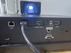 Epson EpiqVision Ultra LS500 4K Short Throw Laser Projector Black 0 HRS Renewed