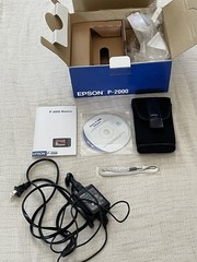 Epson P-2000 3.8″ LCD Digital Multimedia Viewer 40 GB SD Compact Flash Open Box