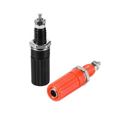 5/10 Pairs Binding Post M6 M8 Thread Amplifier Connector Banana Plug Socket NEW