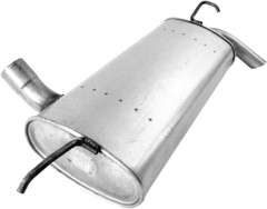 Quiet-Flow 50065 Direct Fit Exhaust Muffler Assembly 2.5″ Inlet (ID) 2.25″ Outle