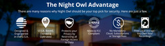Night Owl 2-Way Audio 12 Channel 4 Camera 2K DVR Security System with 1TB Hard D