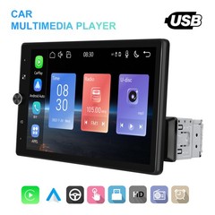 10.4” Android 15.0 Single 1 Din Carplay Rotatable Car Stereo Radio GPS WIFI