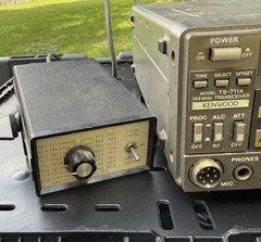 Kenwood TS-711A Ham Radio Transceiver 144MHz For Parts Or Repair