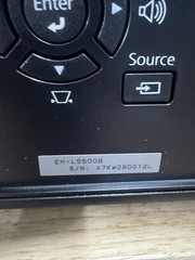 Epson EpiqVision Ultra LS500 4K Short Throw Laser Projector Black 0 HRS Renewed