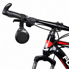 Portable Bluetooth Bike Speaker Wireless Stereo Outdoor Bicycle Speaker Black