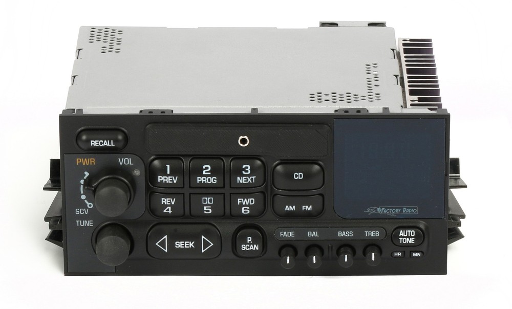 1995-05 GMC Chevy Chevrolet Truck and Van AM FM Radio w Auxiliary Input Upgrade