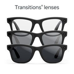 Ray‑Ban Meta Wayfarer Gen 2 RW4012 Gloss Black Smart Glasses Clear Lens Good
