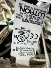 Lutron Sivoia QED SVQ-EDUS-10 Drive Roller Shade Motor Used