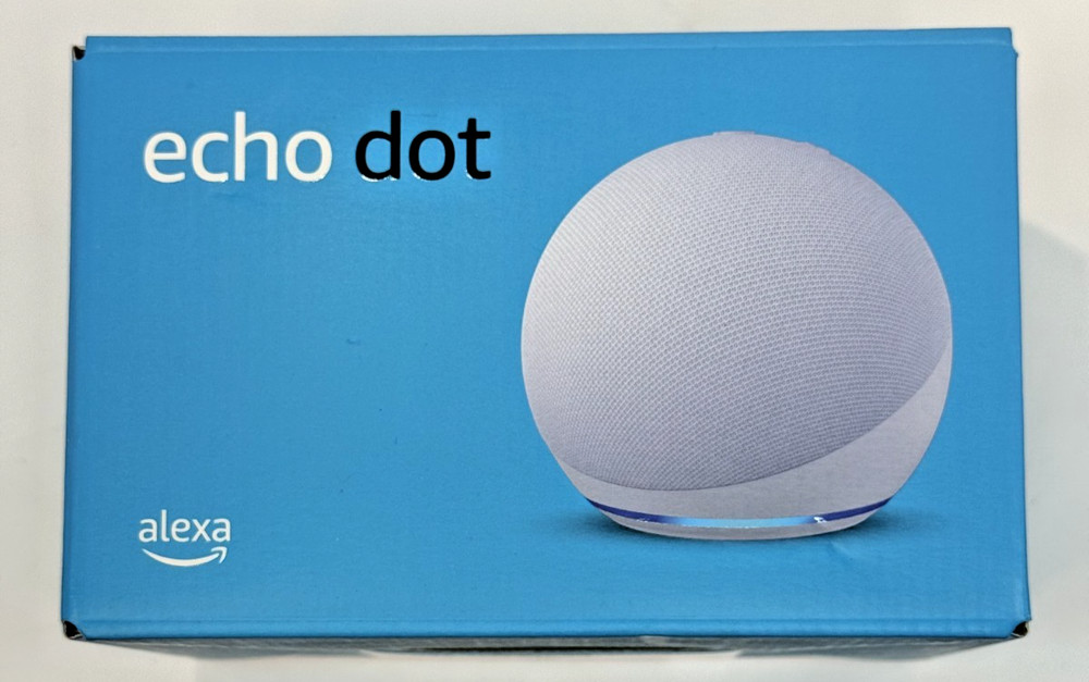 Amazon Echo Dot 5th Gen C2N6L4 Bluetooth Smart Speaker – Glacier White *SEALED*
