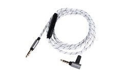 Replace Audio nylon Cable with Mic For SONY MDR-NC60/NC50/NC200D/NC500D/SBH60