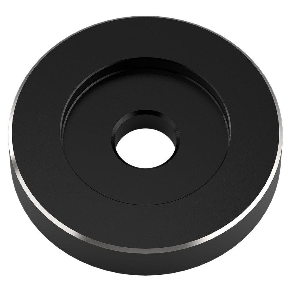 45 RPM Center Record Adapter 7 Inch Vinyl Turntable Solid Aluminum Black