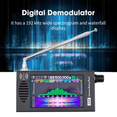 4.3inch Radio Receiver IPS LCD Display SDR Shortwave Radio Receiver 100k~149MHz
