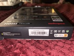 AudioQuest Cinnamon 48 Ultra High Speed eARC HDMI-HDMI Cable 5ft 48Gbps SEALED