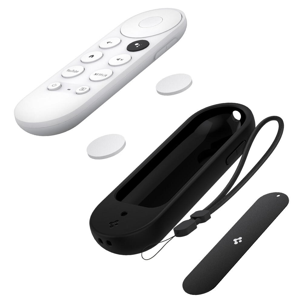 Google Chromecast Remote Case | Spigen [Silicone Fit] Shockproof Slim Cover