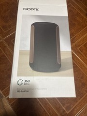 Sony SRSRA3000/B WiFi Enabled 360 Reality Audio Wireless Speaker (Black)