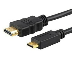 High Speed Mini HDMI to HDMI Cable HDMI Cord For Monitor Laptop PC Cameras 5FT