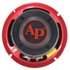 Audiopipe Pair of 6.5″ 150W RMS 4 Ohm Red EyeCandy Compression Loud Speakers