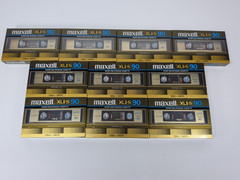 10 MAXELL XLII-S 90 Gold Super Fine Epitaxial High Bias Cassette Tapes