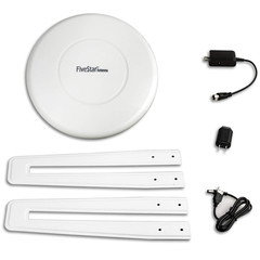 Five Star HDTV Antenna – 360° Omnidirectional Standard Kit Plus J Pole
