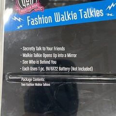 2011 Monster High Fashion Walkie Talkie New Sealed Includes Mirror And Ear Piece